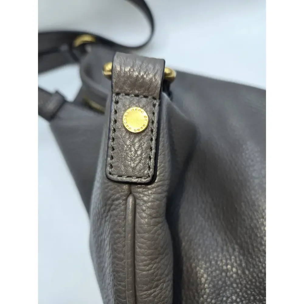 Marc by Marc Jacobs Gray Leather Cross Body Shoulder Bag - Picture 7 of 8